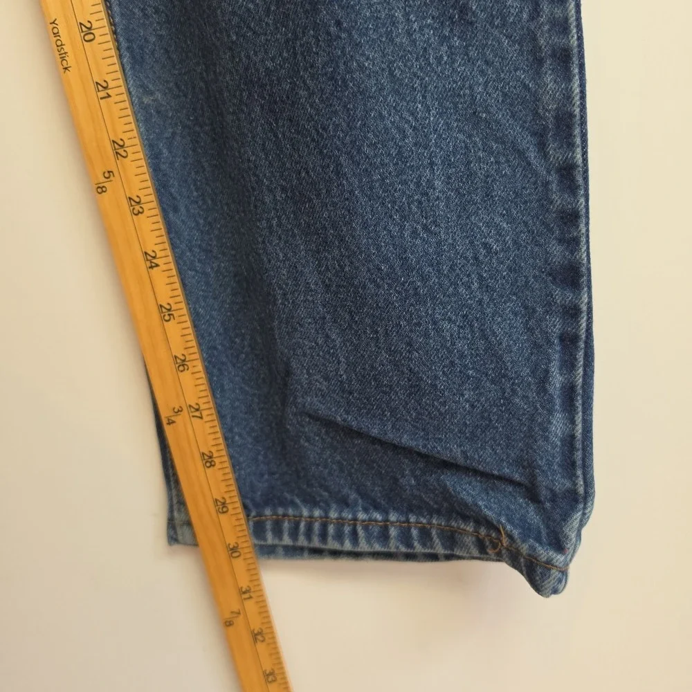 Levi's 505 Regular Fit Jeans Men's 36x30 Blue Straight Leg